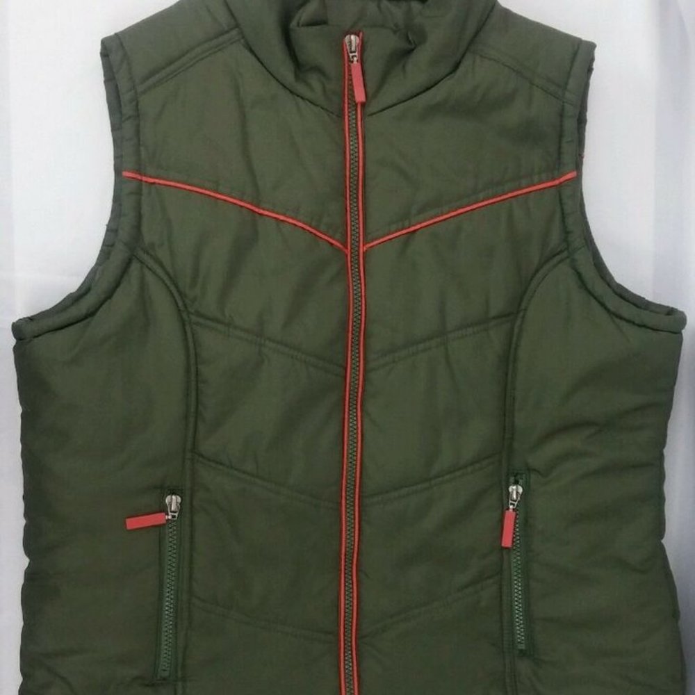 Dark green vest